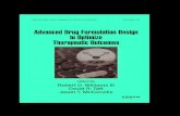 Advanced drug formulation design to optimize therapeutic out