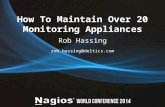 Nagios Conference 2014 - Rob Hassing - How To Maintain Over 20 Monitoring Appliances