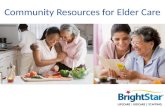 Community Resources for Elder Care
