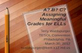 A? B? C? Assigning Meaningful Grades for ELLs