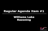 Williams Lake Rezoning