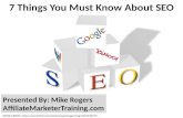 7 things you need to know about seo