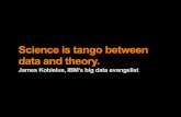 NMI13 Josef Šlerka - Science is tango between data and theory.