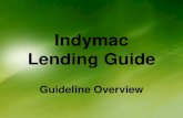 Indymac Guideline Review
