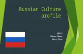 Russian culture profile