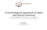 A technological approach to Open and Social Learning: the SAPO Campus project