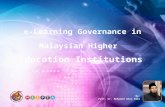 e-learning governance by Mohamed Amin Embi