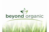 Beyond Organic Product Presentation