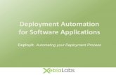 WEBINAR - "Agile Entwicklung bis zum Go-Live: echte Agilität durch Deployment Automation im Java EE Umfeld"- XebiaLabs