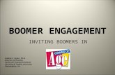 Boomer Engagement: Inviting Boomers In