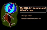 MySQL 5.1 and beyond