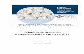 Relatório de Avaliação OP2010 2011