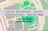 Local Outreach, Local Communities, World Map