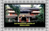 Old traditional houses of kerala india