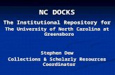 Stephen Dew : The Institutional Repository for The University of North Carolina at Greensboro