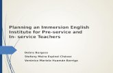 [RELO] Planning an Immersion English Institute for Teachers