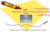 Mentoring: unpacking beliefs about teaching and learning. My apprenticeship of observation