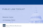 Public law toolkit - Melanie Carter