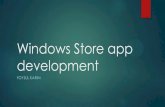 Windows Store application development