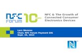 NFC & The Growth of Connected Consumer Electronics Devices
