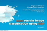 Mars Terrain Image Classification Using Cartesian Genetic Programming #isairas 2012