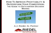 How To Improve Profitability & Outperform Your Competition: the Guide to Data-driven Decision Making
