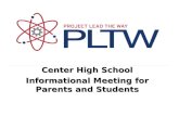 PLTW Parent Night Presentation