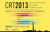 Cardiovascular Revascularization Therapies (CRT): CRT 2013