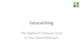 Geocaching - Treasure Hunt Of The Third Millenium