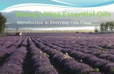 Young living everyday oils ppt