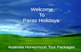 Planing for Honeymoon Book Romantic Australia Honeymoon Tour Packages
