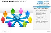 Social network style design 1 powerpoint presentation templates.