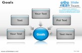 How to make create goals powerpoint presentation slides and ppt templates graphics clipart