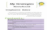 Strategies Notebook