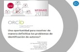 Presentation for ORCID webinar for the Portuguese BAD series (11 Dec 2012)