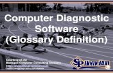 Computer Diagnostic Software (Glossary Definition) (Slides)