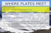 Where Plates Meet