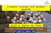 Climate, health, food, future