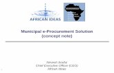 Improving Local Government Procurement through the use of technology