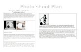 Photo shoot plan