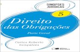 Sinopses jurídicas 05   2011 - direito das obrigações - parte geral - 12 ed