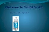 Synergy O2 Liquid Oxygen to improve your Quality of Life
