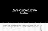 Ancient greece vocabulary & review for jeopardy