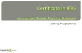 Certificate in IFRS