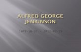 In memory of Alf Jenkinson