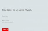 Novidades do Universo MySQL Agosto 2014