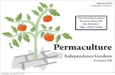 Permaculture in Your Garden (and Life!)