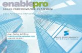 Sales Enablement Interface. EnablePro