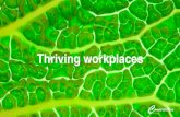 Thriving workplaces