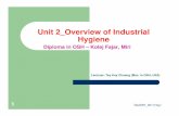 2. overview of industrial hygiene.